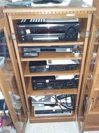 Sanyo 4650 beta recorder, stereo, cd player, dvd recorder, vcr, 