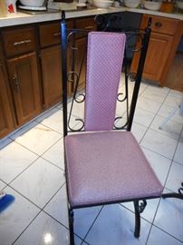 Wrought Iron Side Chairs