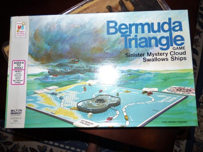 1974 Milton Bradley "Bermuda Triangle" board game