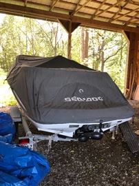 2009 18' Sea Doo with trailer