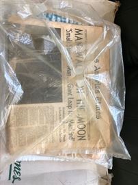OLD NEWSPAPERS