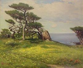 Robert William Wood
American, 1889-1979
Size: 25 x 30 in.
Frame: 29.25 x 34.25 in.
Oil on canvas
Signed and dated (lower left)
Titled (verso)