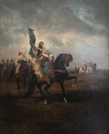 Continental School
19th Century
Size: 31 x 25 in.
Framed: 38.5 x 33.5 in.
Oil on canvas