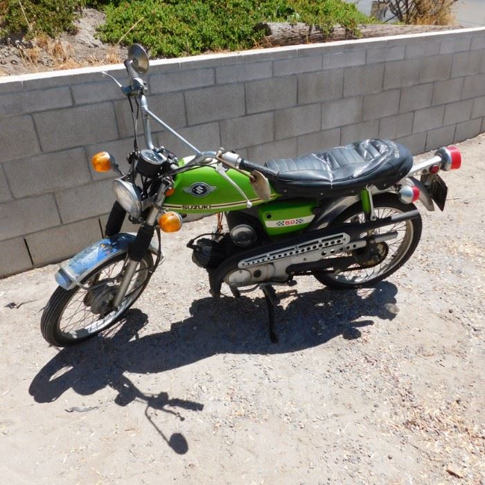 1969 Suzuki 50 motorcycle original owner