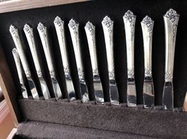 200 to 300 vintage pieces of flatware, Some partial sets lots of miscellaneous