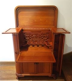 Teak wood bar circa 1955