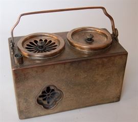 Japanese portable water heater for tea ceremony