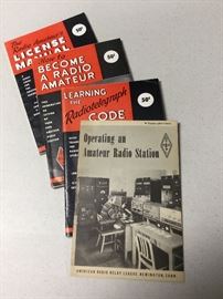 Vintage Amateur radio literature 