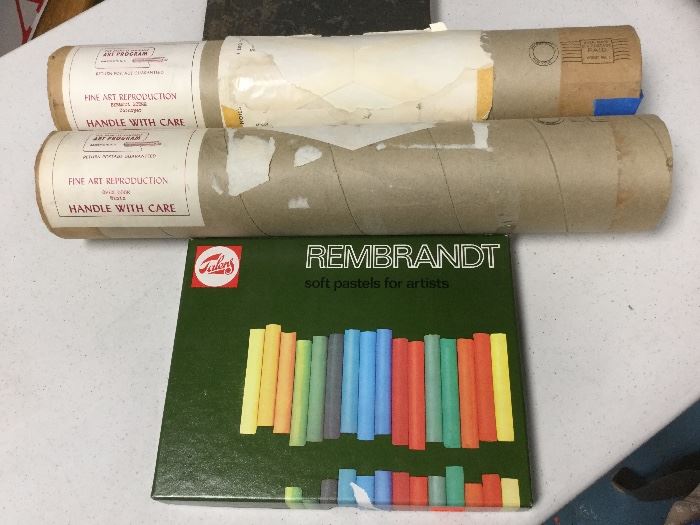 Collection of NEW Paint-It-Yourself kits, Rembrandt Soft Pastels 