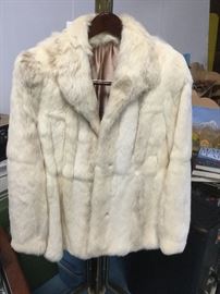 Vintage rabbit fur jacket