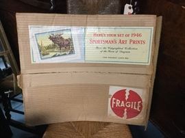 House of Seagrams 1946 Sportsman art prints