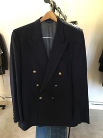 Burberrys double-breasted Mens suit