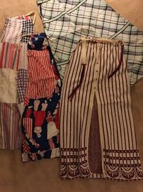 Vintage 1960's Maxi skirts Plaid & Stripes