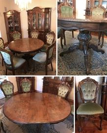 Dining set made in Italy