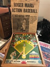 Vintage Roger Maris baseball game