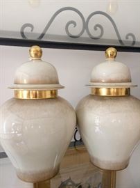 Pair of covered urns by Rosenthal Selb