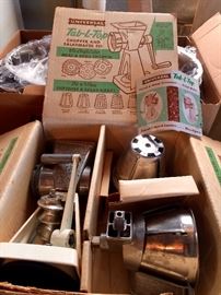 New (in box)  vintage kitchenware 