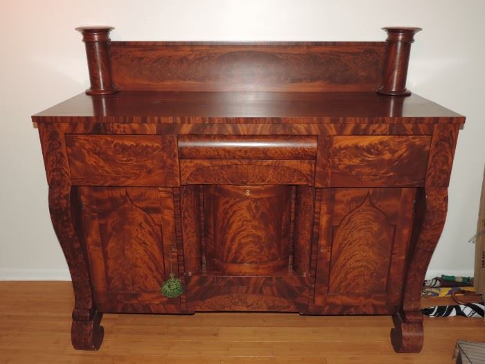 19th Century FINE Empire Sideboard...OUTSTANDING CONDITION - this was professionally restored and is in HOME READY CONDITION! 