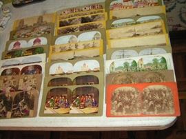 26 assorted stereo cabinet cards