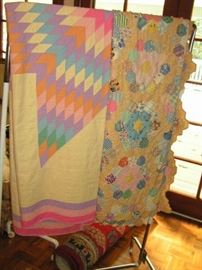 Hand stitched quilts