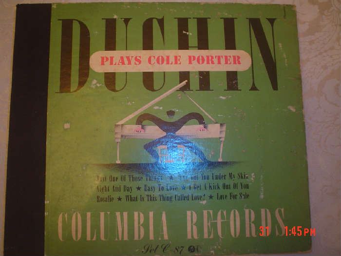 Set of four 78 rpm records