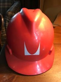 Vintage Herman Miller hardhat.