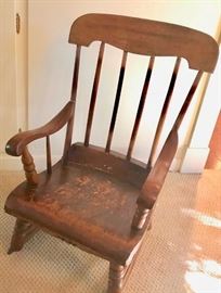 Antique Childs Rocker