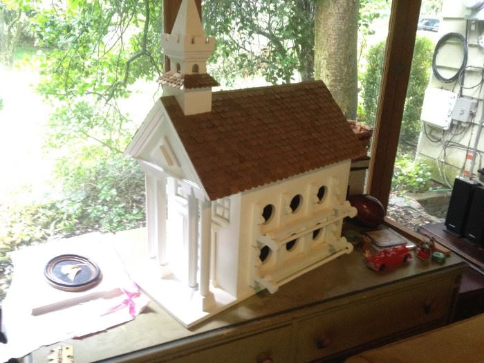 church style birdhouse