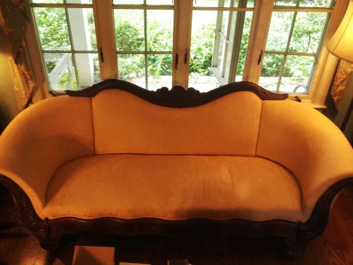 1830's Empire serpentine sofa - a gorgeous piece