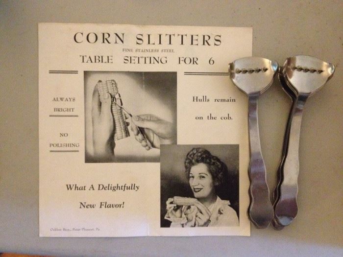 something new for the 50's - corn slitters