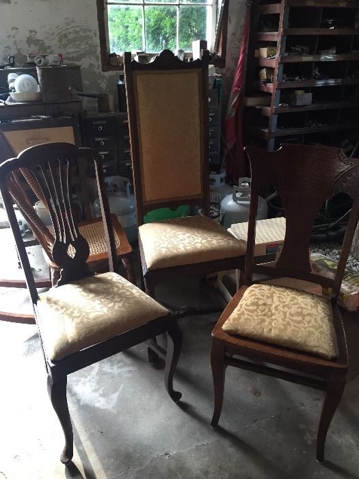 antique chairs-all styles and sizes