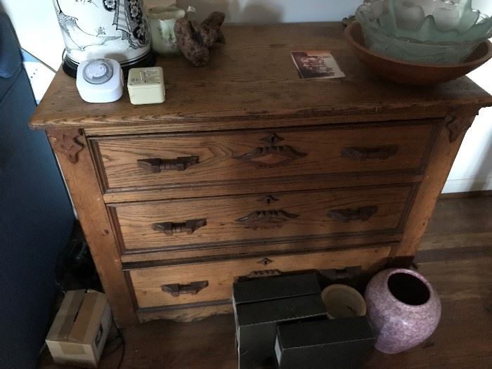 3 Drawer Antique Dresser $ 180.00