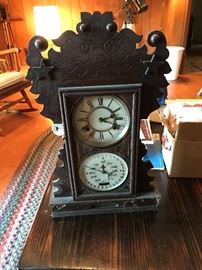 Lots of great Antique Mantle Clocks in various states of repair !