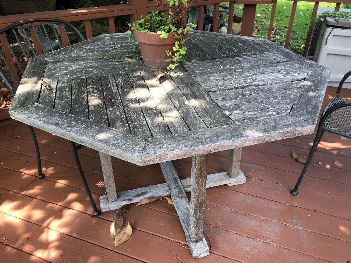 Teak Table $ 160.00