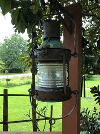 LOADS of vintage Railroad and Oil Lanterns - ALL priced and available at the sale !!