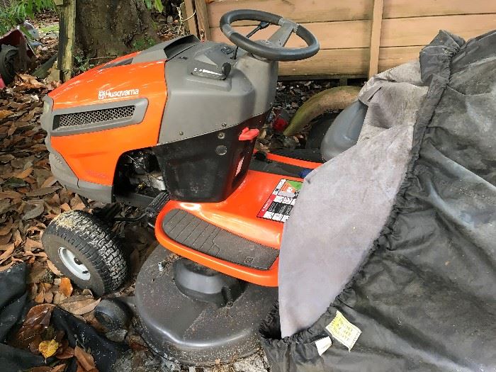 Husqvarna Riding Mower - YTH 21 K46 - 46" cut $ 580.00 - WILL NOT reduce 50 % or 75 %.