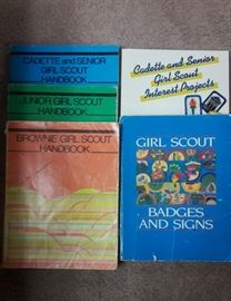  Girl Scout Handbooks.