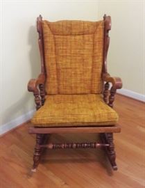 American colonial rocking chair