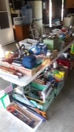 misc tools , garage items