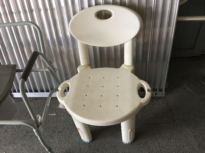 Handicap shower chair