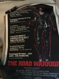 The Road Warrior poster and costume