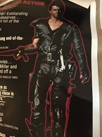 The Road Warrior poster and costume