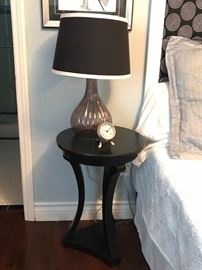 Lamp and Side Table