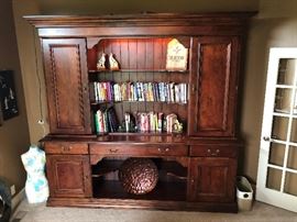 Custom Made Wood Credenza