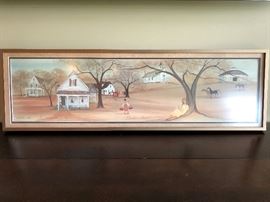 P Buckley Moss "Nebraska Prairie" Limited Edition 