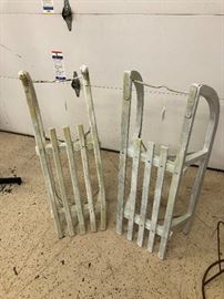Antique Wooden Sleds