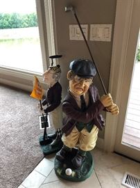 Golf Figure Statues
