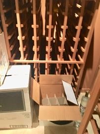 Wine cellar racks