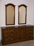 Triple Dresser w/Double Mirrors