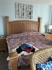 Queen bed